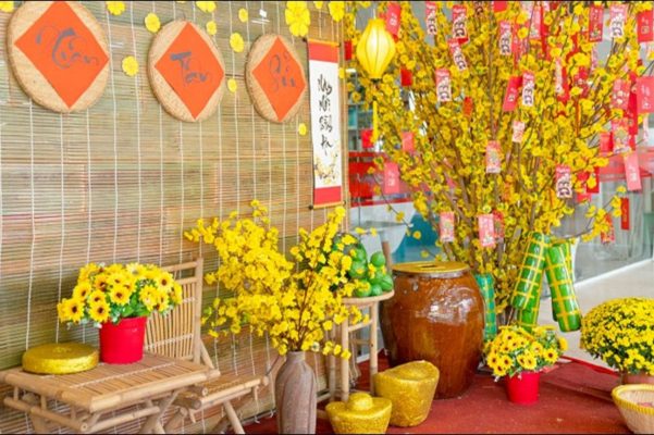 25+ Mẫu trang trí tết mầm non đẹp 49 trang trí tết mầm non