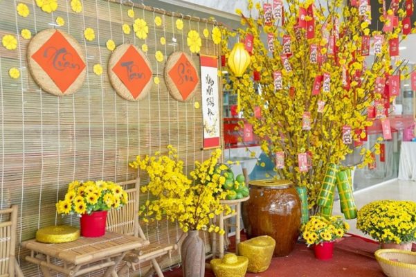 25+ Mẫu trang trí tết mầm non đẹp 59 trang trí tết mầm non