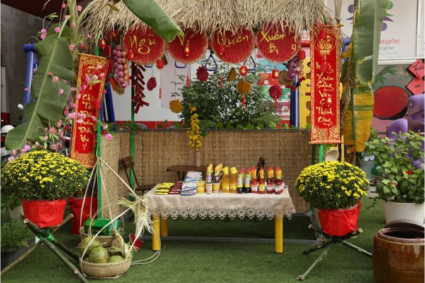 25+ Mẫu trang trí tết mầm non đẹp 60 trang trí tết mầm non