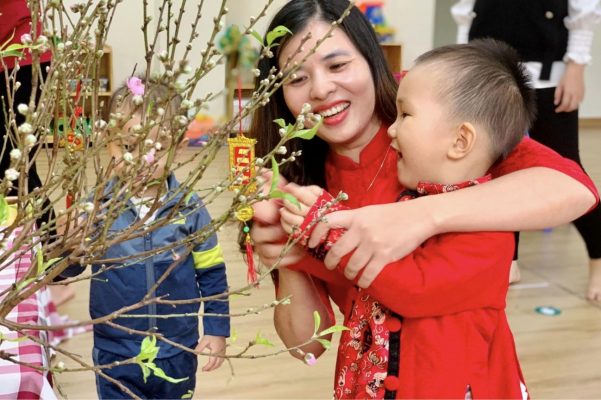 25+ Mẫu trang trí tết mầm non đẹp 73 trang trí tết mầm non