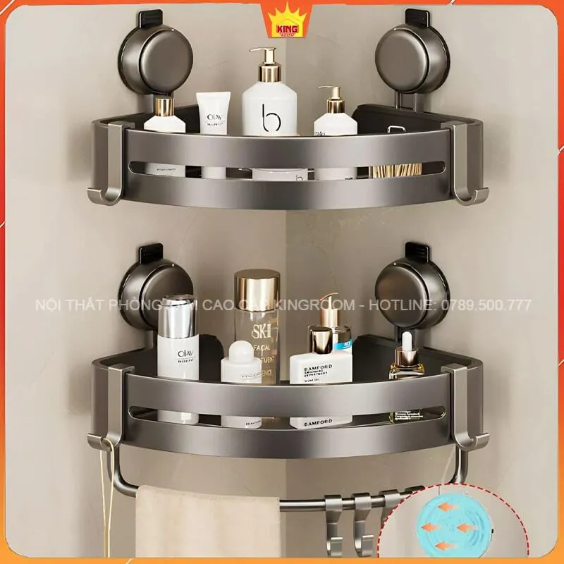 5 Tiêu chí chọn mua kệ góc nhà tắm cao cấp 10 Kệ góc nhà tắm cao cấp