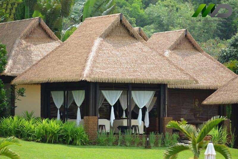 Rơm Nhân Tạo – Giải Pháp Trang Trí Rẻ Bền Đẹp Cho Công Trình Thiết Kế Hiện Đại 4 Rơm nhân tạo