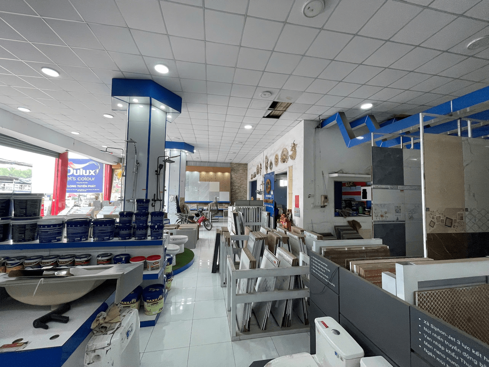 Gạch ốp lát và thiết bị vệ sinh long tuyến phát nơi bán chất lượng 8 Gạch ốp lát