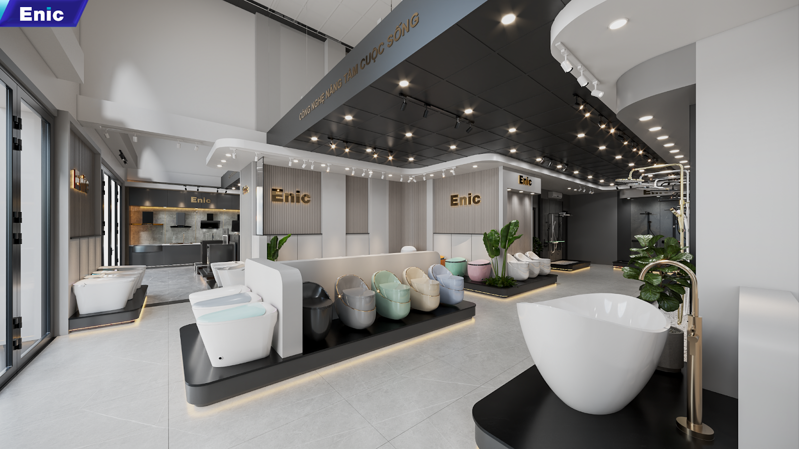 Showroom thiết bị vệ sinh chất lượng ở Hà nội và TP.HCM 7 Showroom thiết bị vệ sinh chất lượng ở Hà nội và TP.HCM