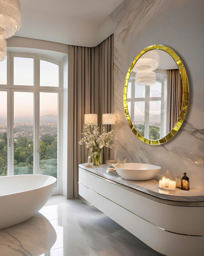 Hướng dẫn cách lựa chọn gương phòng tắm đẹp, bền và chuẩn phong thủy 7 Gương phòng tắm