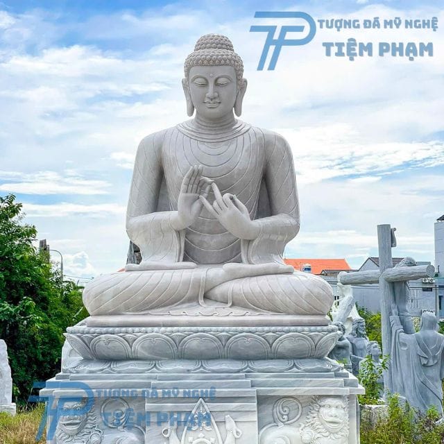 Tượng phật thích ca bằng đá