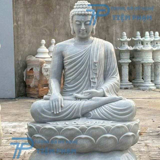 Tượng phật thích ca bằng đá