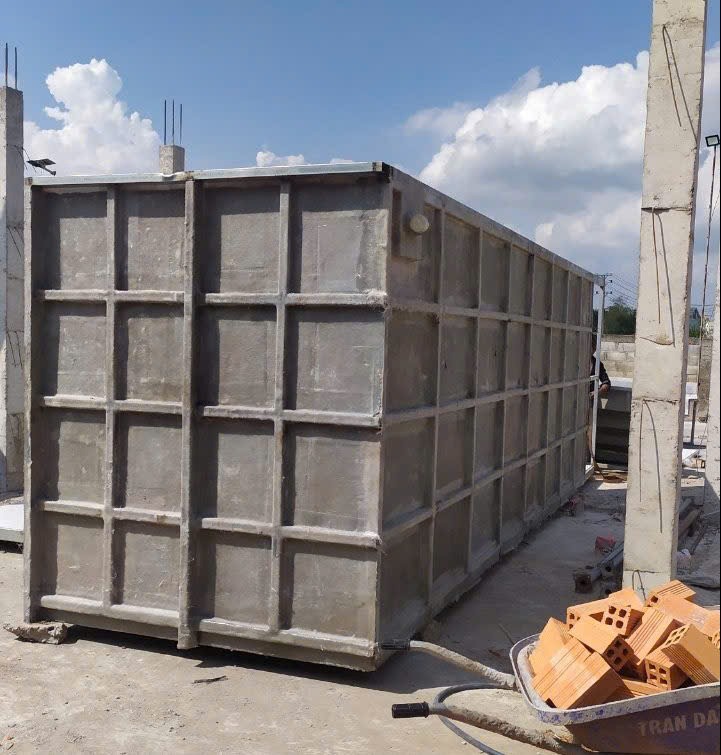 Dịch Vụ Gia Công Bồn Composite (FRP) Theo Yêu Cầu: Chất Lượng Cao, Giá Tốt Tại Xưởng 12 Bồn nước lắp ghép Composite