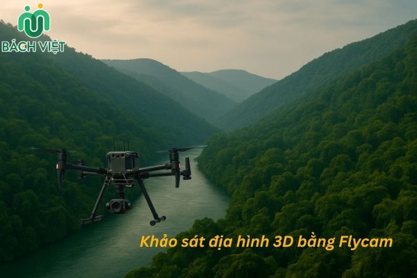 Dịch vụ khảo sát địa hình bằng Flycam (UAV) - Bách Việt United