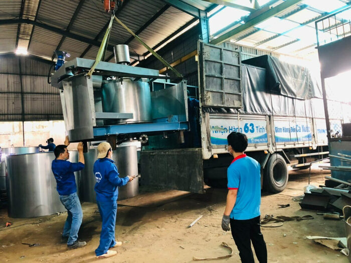 Những loại thiết bị máy móc nặng được vận chuyển phổ biến