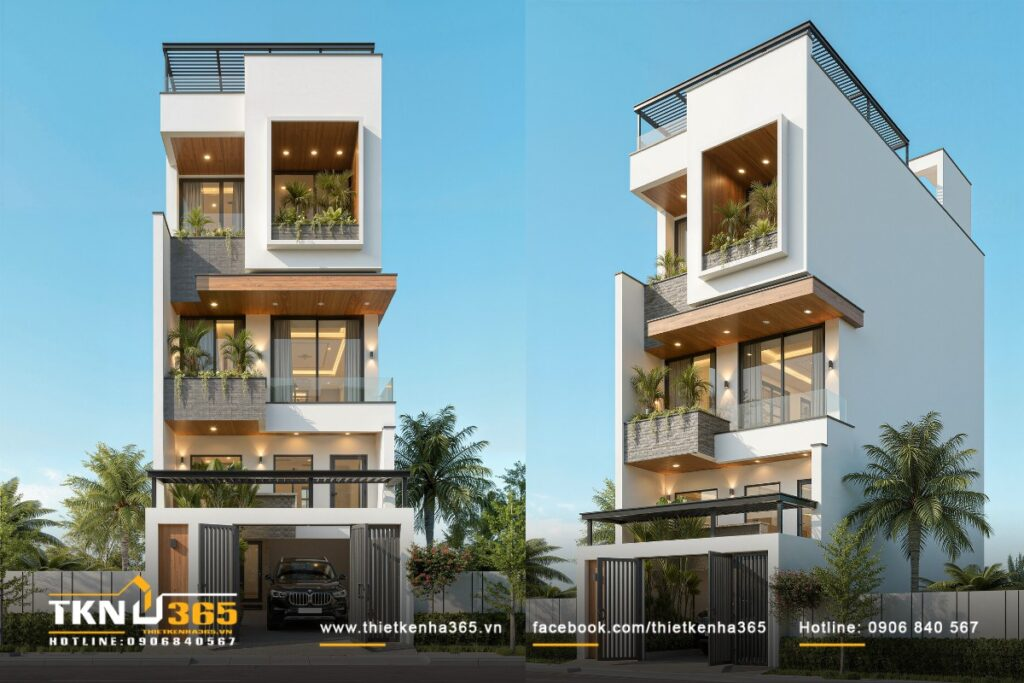 Dự án thiết kế Nhà phố 3 tầng 4,2x20m  ở quận 10 TP Hồ Chí Minh